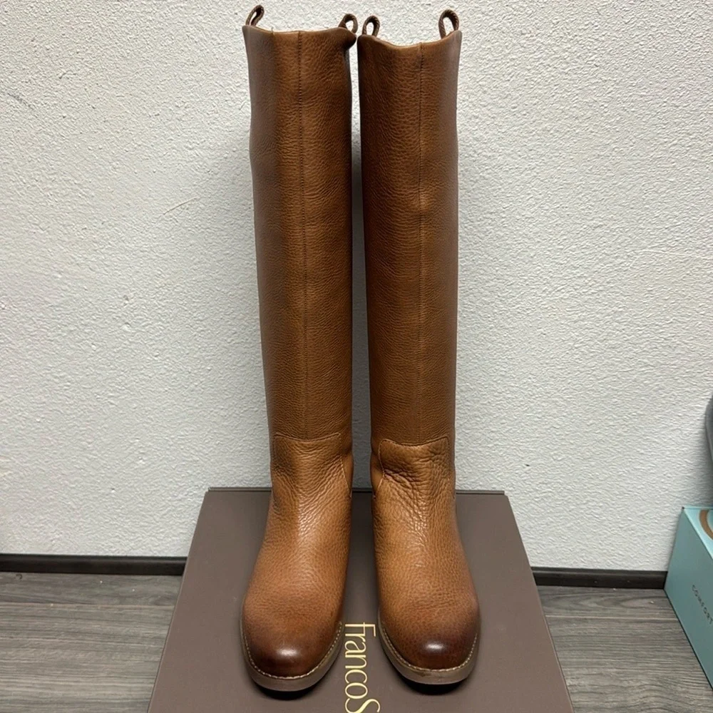 FRANCO SARTO Meyer Knee High Riding Boots (WIDE CALF) - Picture 5 of 11